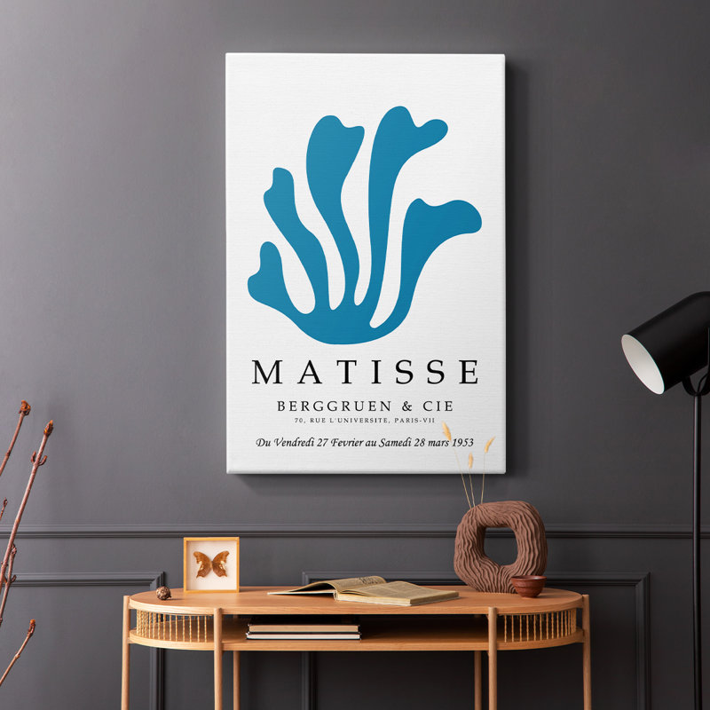 Matisse Lxxxx, reproduction encadrée - galerie Cavas, H 18 po x l 12 po