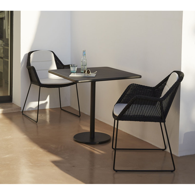 Go Outdoor Square, Dark Gray, Gray, 29.6" W x 29.6" L x 30.4" H