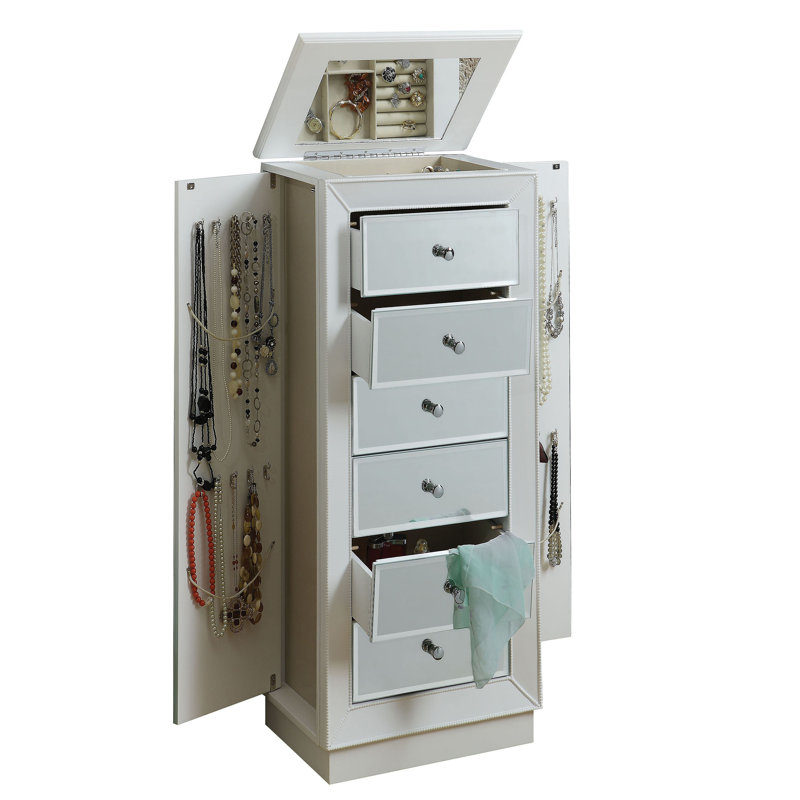 Armoire à bijoux 6 tiroirs