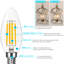 7 watts (100 watts équivalents), DEL B11, à intensité variable, blanc naturel (3 500 K), culot E12 / candélabre-70818235-117276643