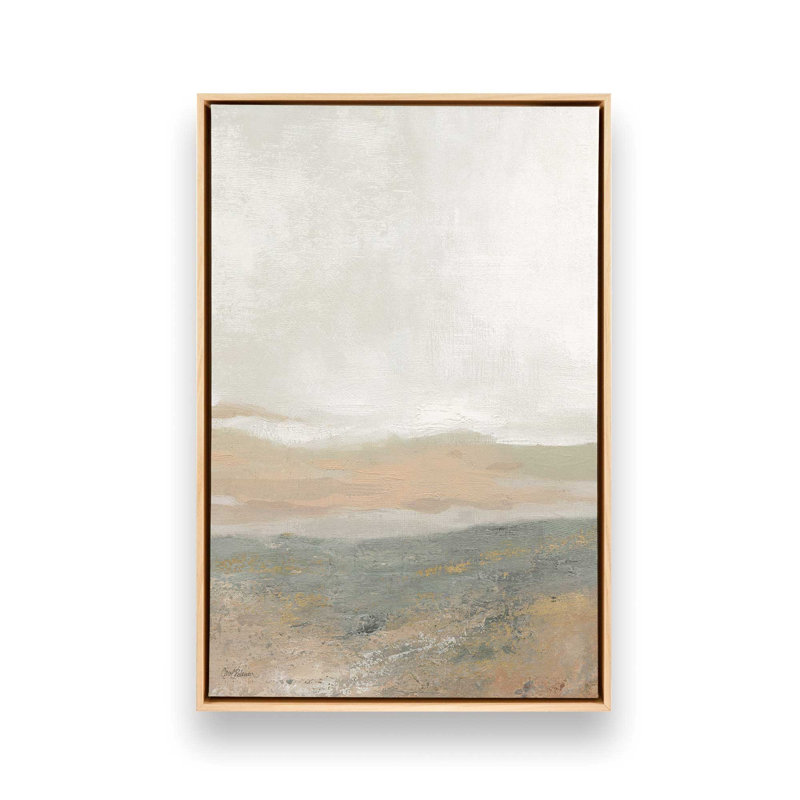 Imprimé abstrait de chant de la terre, Toile encadrée «American Maple Floater», H 48,75 po x l 32,75 po x P 1,75 po