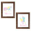 « i croyez-moi et life is magic licorne », ensemble de 2 reproductions d’art aquarelle-29120112-29120114