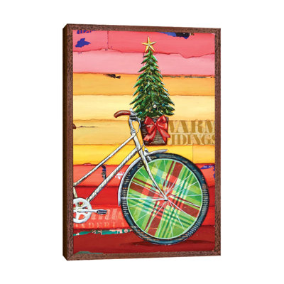 Go Christmas Tree by Danny Phillips - Print on Canvas