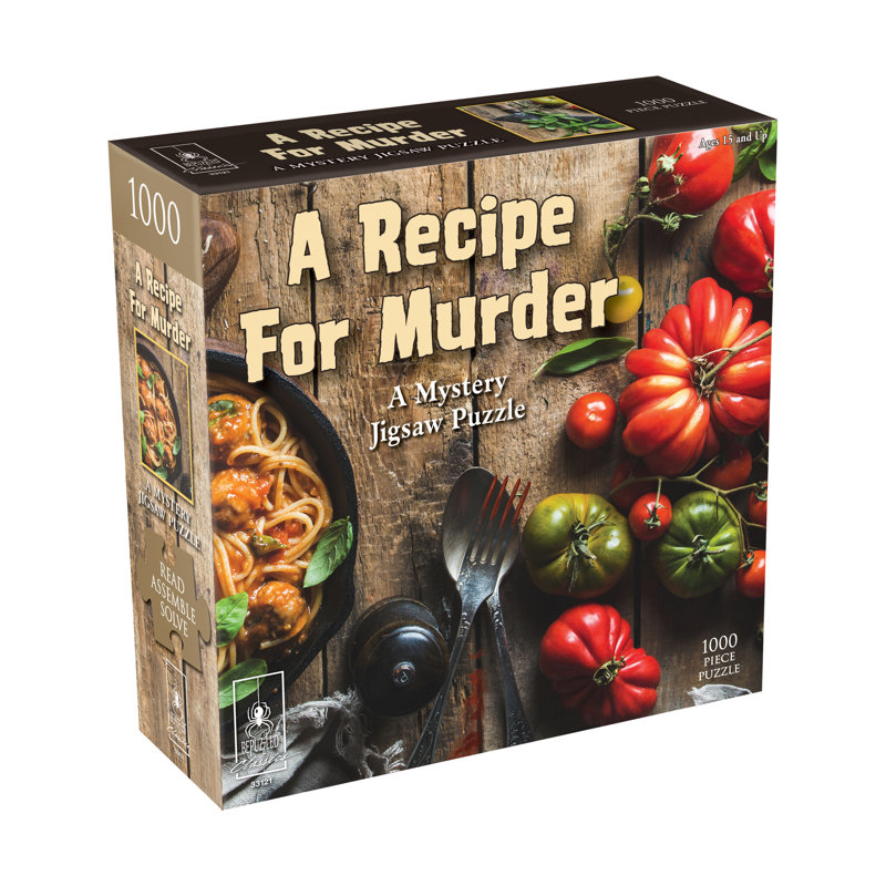 Casse-tête mystère «Recipe for Murder»