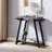 Modern Hallway Display Table with Drawer and Shelves