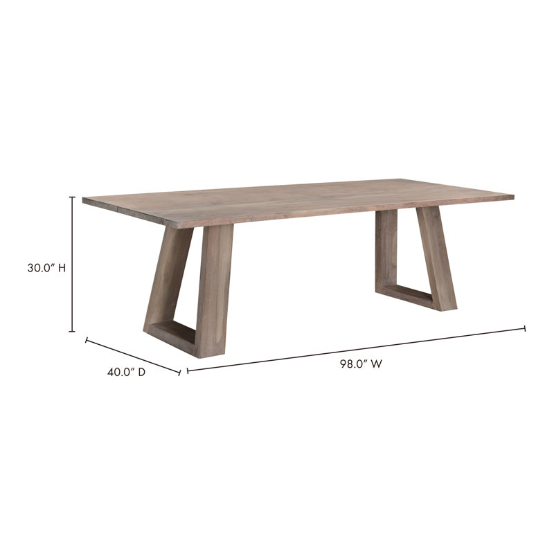 Tanya Solid Wood Dining Table