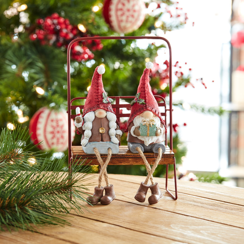 Ensemble de 2 chaises Winter Gnome