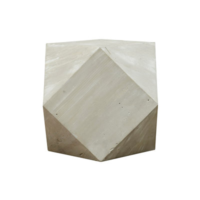 Iconsahedron Solid Wood End Table
