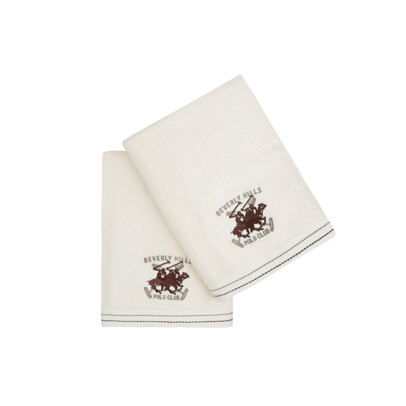 Midweight Bath Towel, Cream