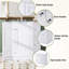 Meuble-lavabo simple 36 po avec plateau en résine Raylend-1304464335