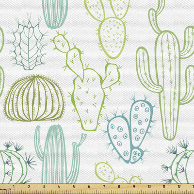 Bedelia Prickle Plants Fabric