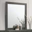 Commode 6 tiroirs l 57,5 po avec miroir Eaghton