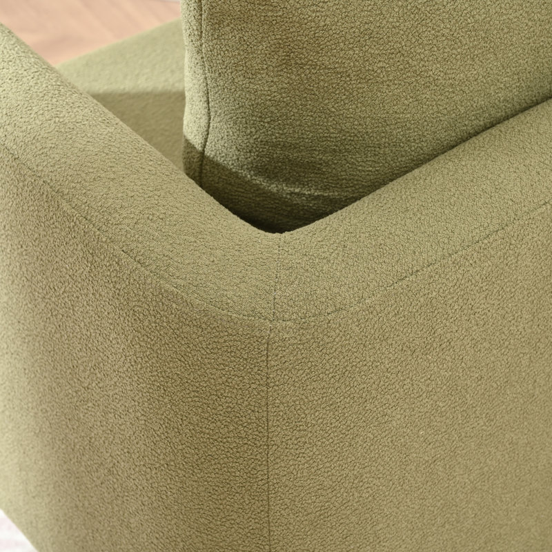 Chaise de salon Comfy, Vert olive