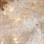 Sapin de Noël artificiel de 6 pi avec branches réalistes, 250 lumières DEL blanc chaud et 1000 pointes, blanc