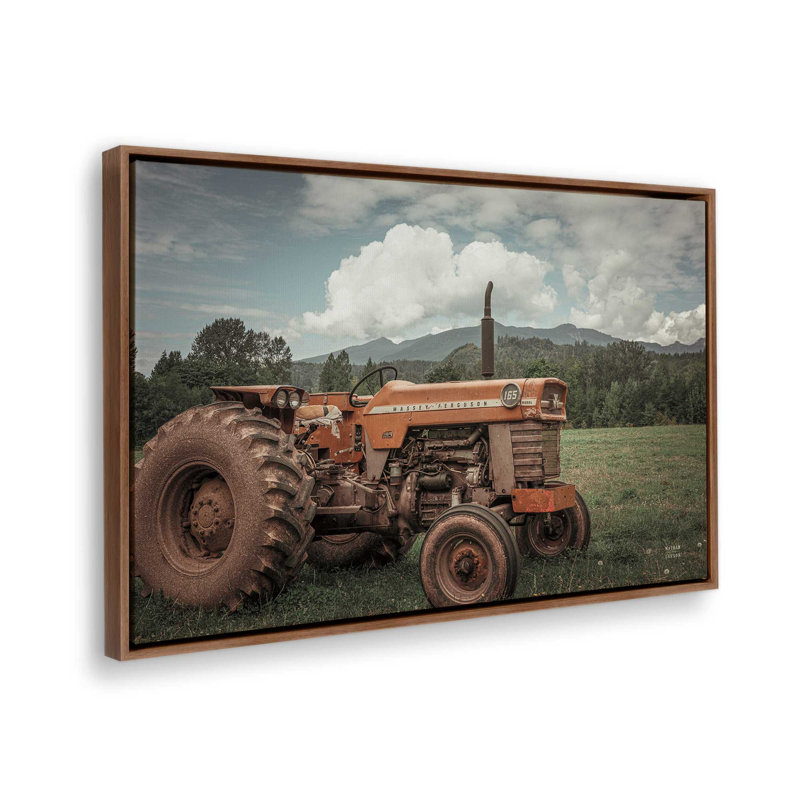 «Old Puller» par Nathan Larson, reproduction d'art, Toile avec cadre, Brun, L 18 po x H 12 po
