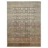 Multicolored Alchemy Traditional Wool Silk Blend Rug - 8'9" x 11'9"