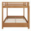 Wood Bunk Bed With Ladder-2103899671