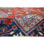 High-Quality Hand-Knotted Red And Navy Area Rug