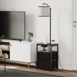 Omya 60" Tray Table Floor Lamp