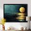 Lune silencieuse et audacieuse en harmonie bleu doré - art mural lac pour le salon-1536542318-1536542316-1536542307