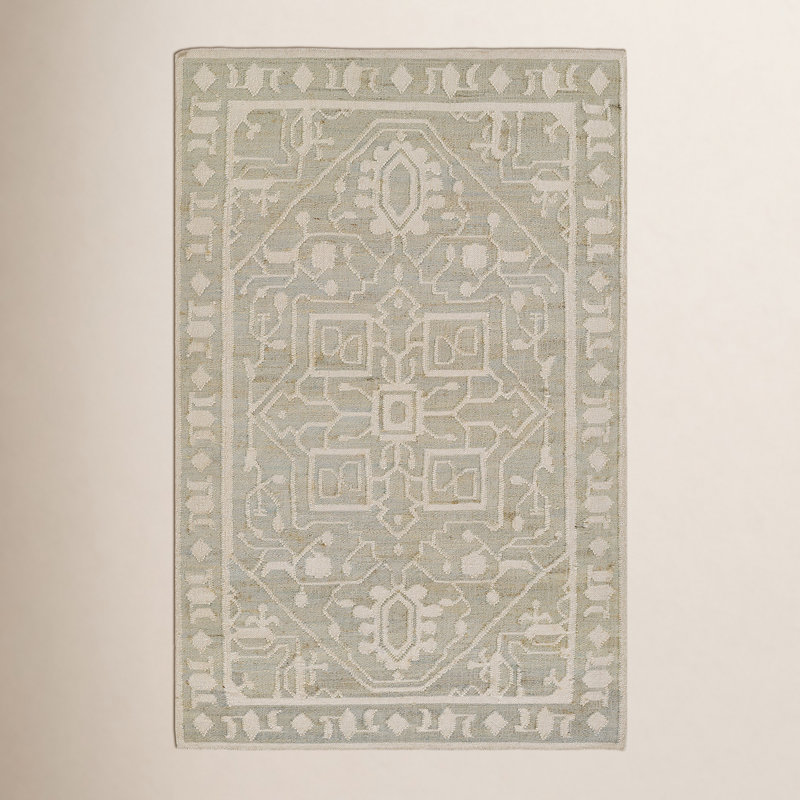 Tapis rectangulaire Asira, Rectangle 3 pi 6 po x 5 pi 6 po