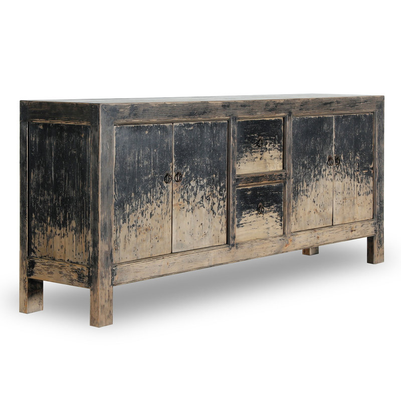 87'' W Buffet, Black