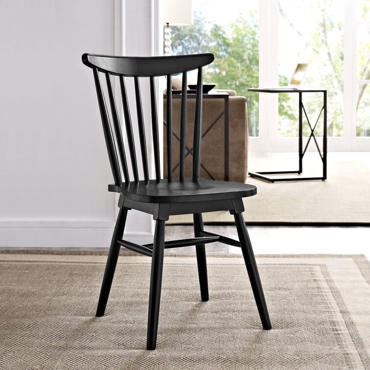 Amble Solid Wood Slat Back Side chair