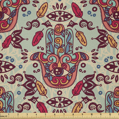 Dalane Ornamental Pattern Sketch Design Fabric
