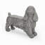 STATUE DE COWER SPANIEL DOG