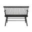 Chaise en bois noir 1pc-491340254