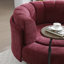 Fauteuil demi-tonneau surdimensionné avec repose-pieds-102595612