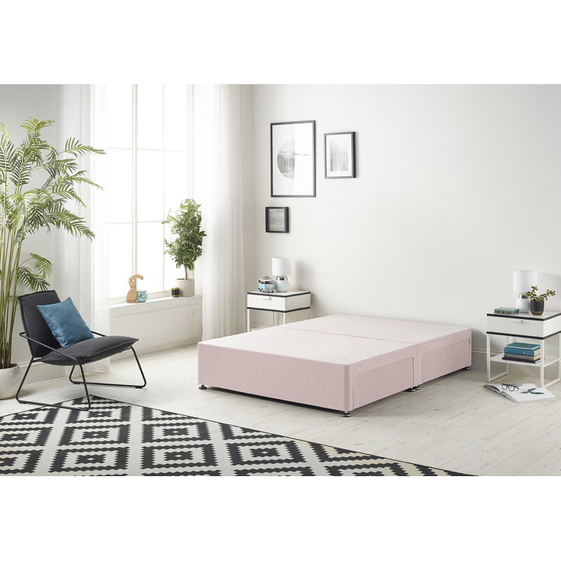 Faydra Bed, Pink, Single (3'), 2 Drawers