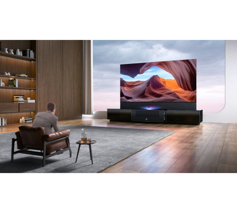 VTV-130-CO 4K UHD Smart TV triple laser avec HDR10 +, Dolby Vision, 14" H x 121.3" L x 23.2" W