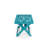Seaview Fully Assembled All-Weather Recycled HDPE Outdoor Folding Side Table-1090427617