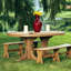 Pelagius Outdoor Oval Dining Table-1204554455-1074665961