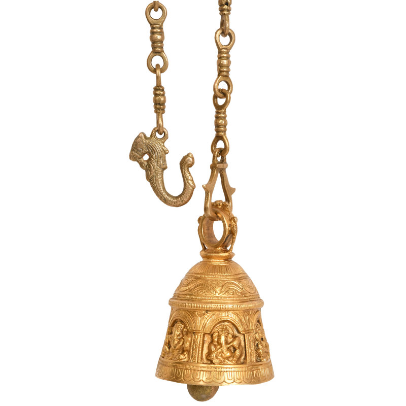 Cloche de plafond du temple Ganesha