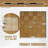 Acoustic Wall Paneling-Set of 4 - 23.6"x23.6" Mosaic Style Paintable Sound Absorbing Wood Wall Panels - 15.5 sq ft Coverage for Living Room, Bedroom, Fireplace, Home Theater, Office-121598353