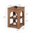 Farmhouse Square End Table With Storage-1353802250