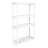 Gracious Living 4 Shelf Adjustable Height Ventilated Medium Duty Storage-1727252812