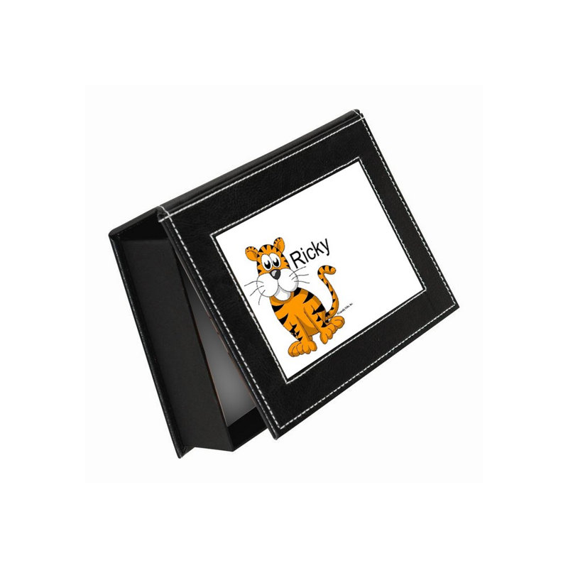 Faux Leather Memory Box