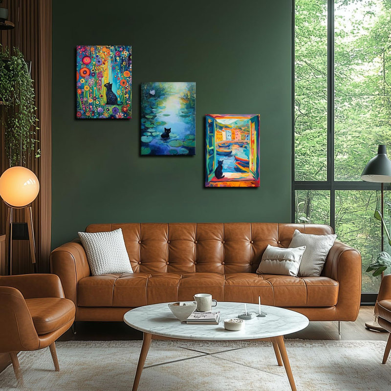 3 Piece Wrapped Canvas Set