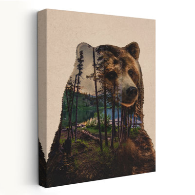 Bear Lake - Art contemporain avec des ours