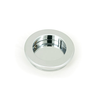 Polished Nickel 60Mm Plain Round Pull