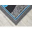 Tapis turquoise Auley