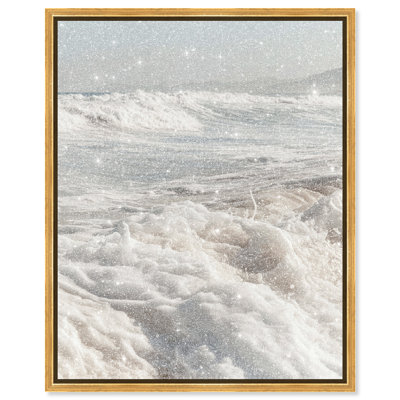 Clouded Shores Print by Oliver Gal