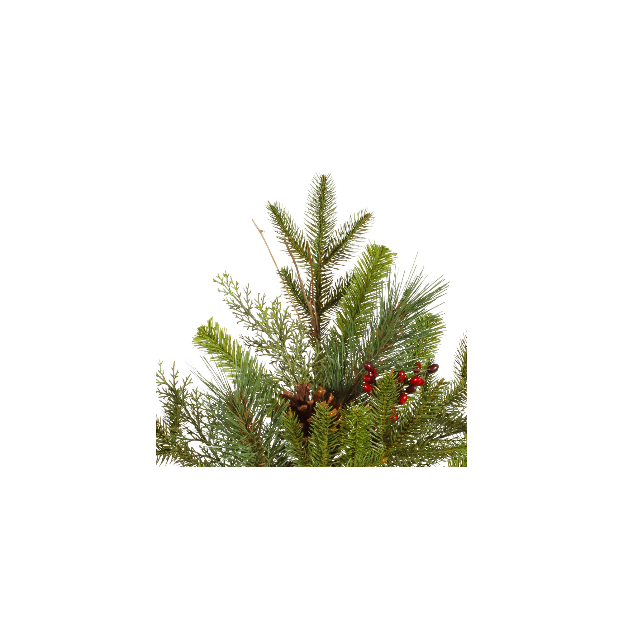 24'' Faux Pine Branch