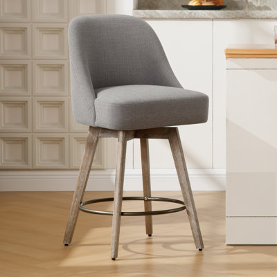 26'' Swivel Counter&Bar Stool