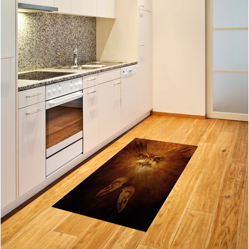 Tapis décoratif à longs poils en fibre de polyester haute densité Animal, Rectangle 2 pi 7 po x 5 pi