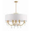 Lustre tambour 8 lumières Wellesley