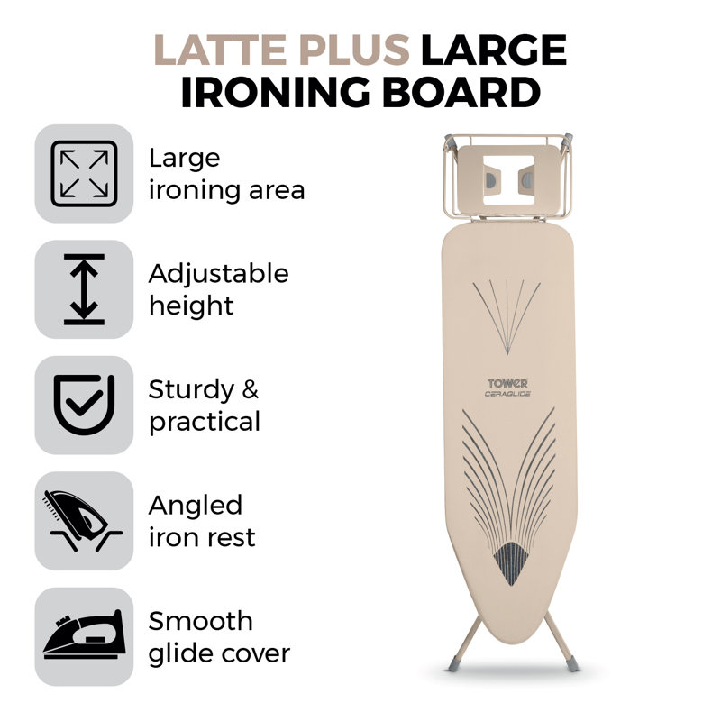 Metal Adjustable Freestanding Ironing Board